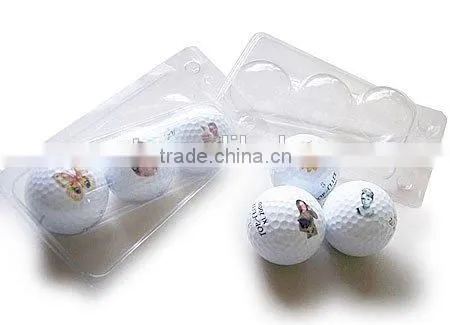Golf Ball Clamshell Packing for Wholesale