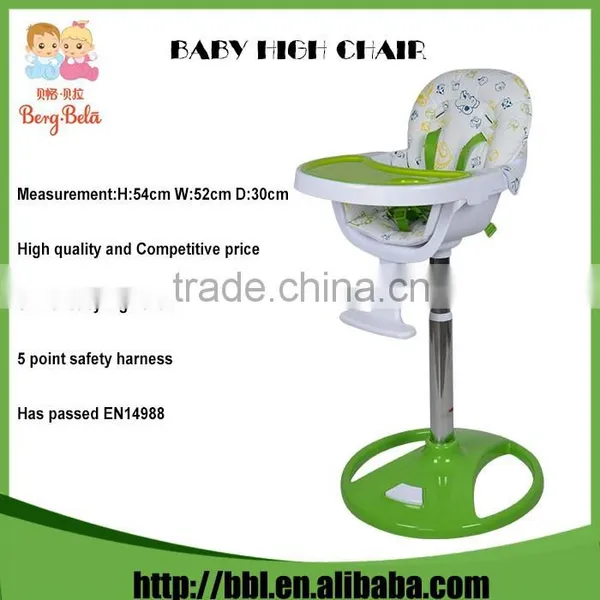 2016 Hot Sales Promotion Quality Guarantee Modern Swivel Multi Height 350 Degree Highchair Baby High Chair Online Shopping photo-2