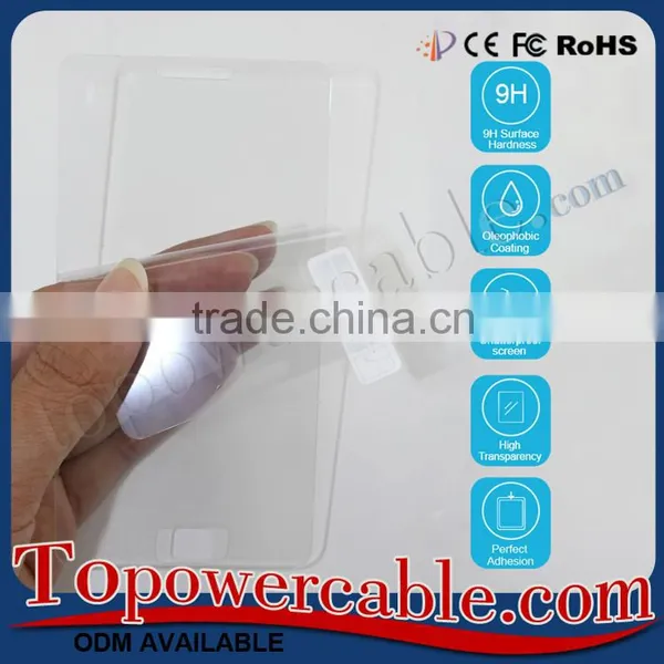 High Quality Mobile Phone Surface Tempered Glass Screen Protector Guard For Samsung Galaxy S2 I9100 photo-5