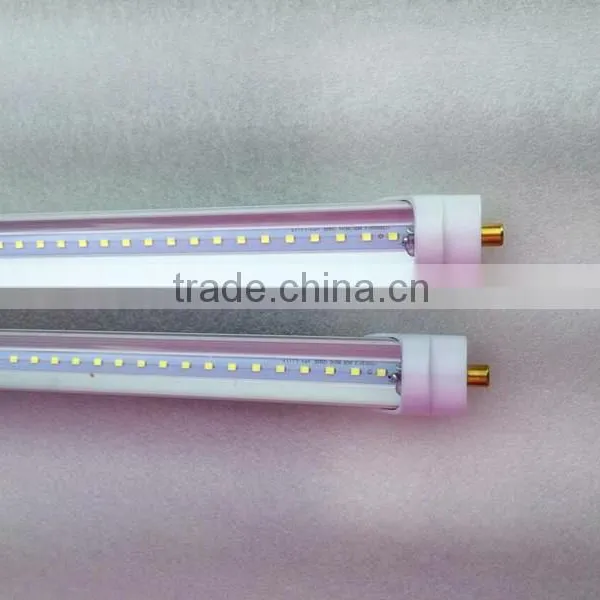 Shenzhen Victory Lighting T8 8 Foot 44W Single Pin Sigle Row/double Row Led Tube Light 96inch Cool White,clear Cover/milky Cover photo-3