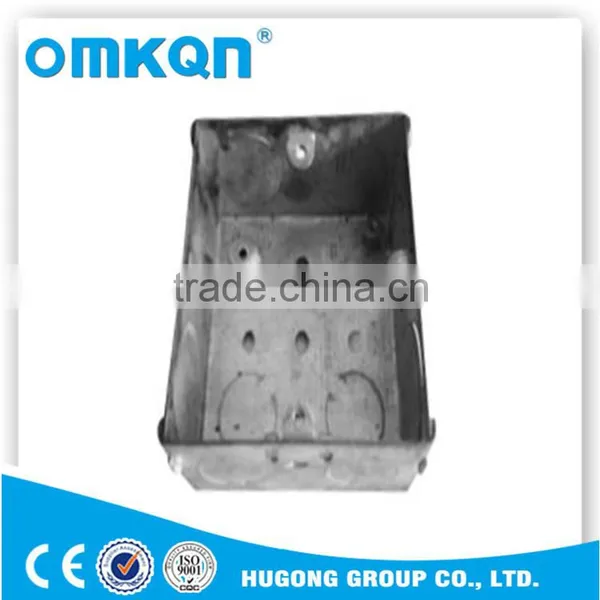 New Products 2016 3x3 BS4662 Wall Mounted Metal Electrical Switch Boxes in China