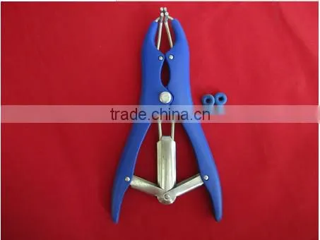 Elastrator Pliers Rubber Ring Applicator Top Quality/VETERINARY INSTRUMENTS