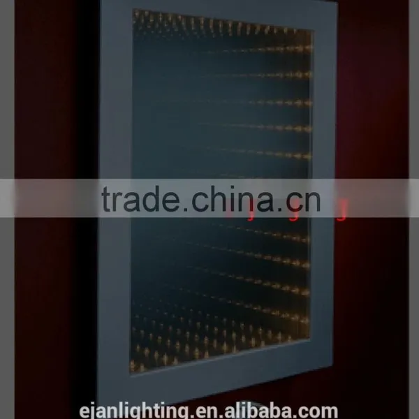 Moden Design CE IP44 3D Bathroom Fancy LED Lighted Infinity Mirror Quality Choice photo-5