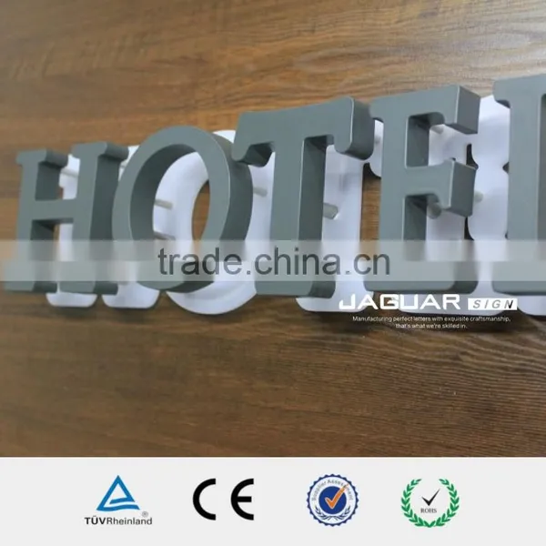 Shop Decorative Waterproof Frontlit / Backlit Advertising Baking Finish Acrylic Led Letters Sign and Alphabet Numbers photo-2