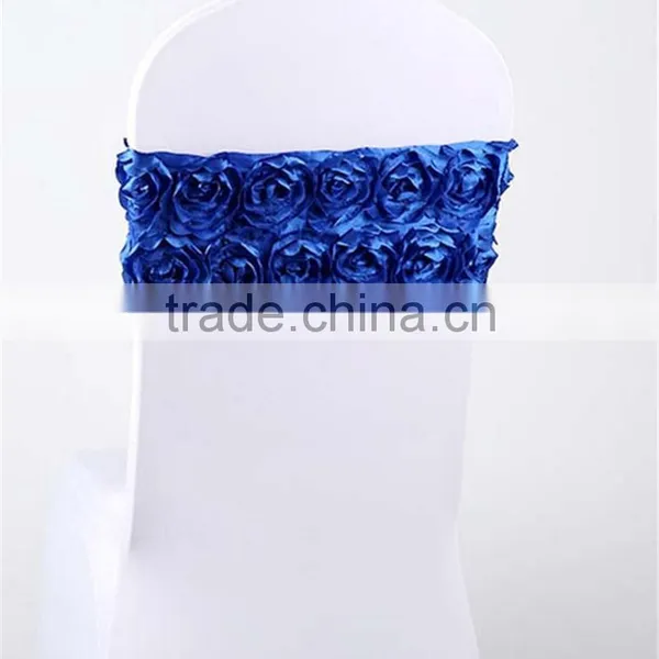 Elastic Flower Wedding Chair Cover Sashes Party Banquet Decoration photo-5