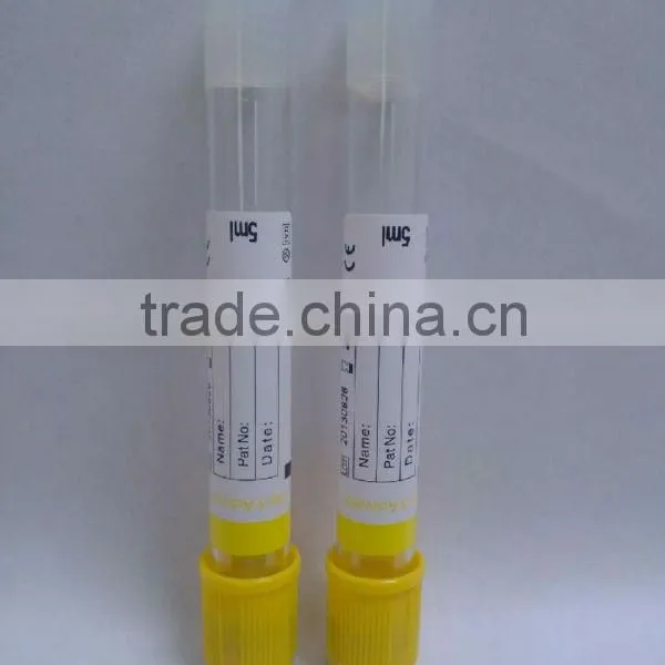 Single Used Gel Clot Activator Blood Collection Tube photo-2