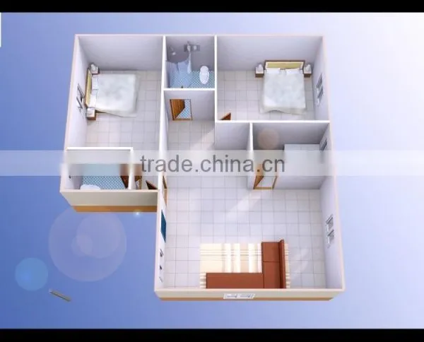ISO Well Designed Low Cost Foam Cement Panel Prefabricated House Wood Decoration Supplier's Choice photo-2