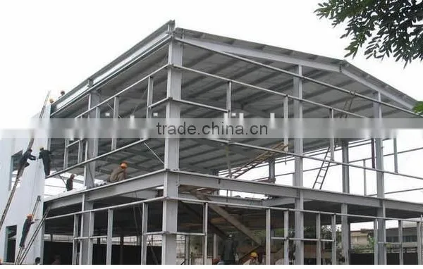 Prefabricated Steel Multi Span Industrial Workshop for Manufacture photo-2