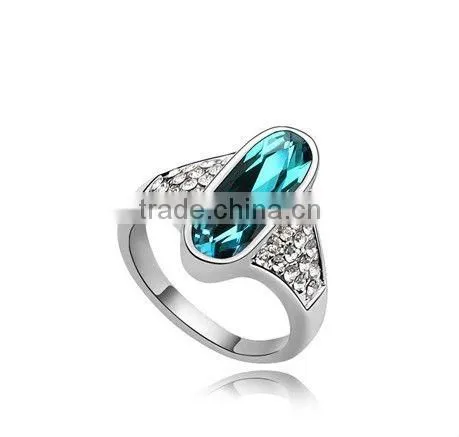 Crystal Wedding Rings