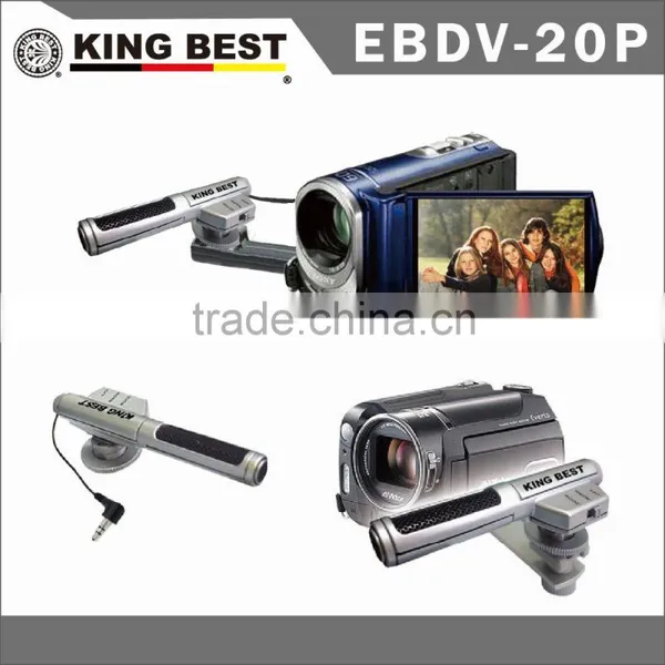 Kingbest EBDV-20P Stereo Video Shotgun Mic Microphone For Nikon/Canon Camera DV Camcorder photo-6