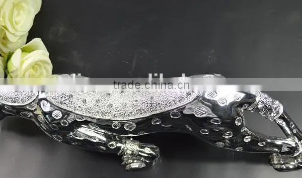 Resin Shell Leopard Sculpture Home Decor photo-2
