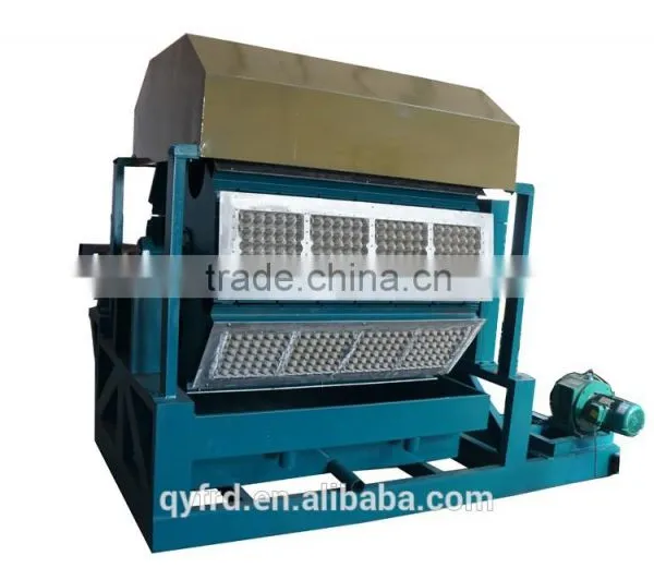 Waste Paper Recycle Pulp Molding Egg Tray Carton photo-3