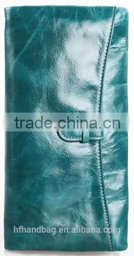 RFID Blocking Womens Leather Slim Wallet photo-3