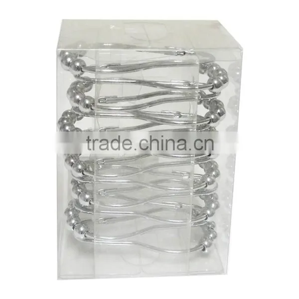 Shower Curtain Hooks/100% Metal Shower Curtain Hooks/304 Stainless Steel Curtain Hooks photo-4