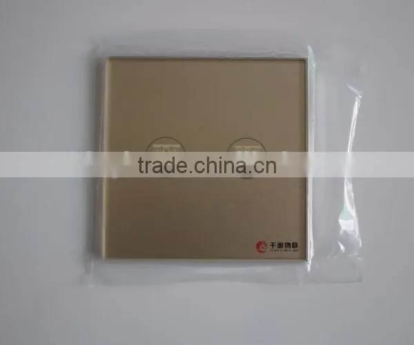 Wall Socket Glass Switch Panel,light Switch Glass Plates, Electrical Touch Switch Glass