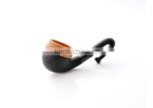 Pipe Tea Infuser - Highest Quality Silicone Loose Leaf or Herbal Tea Infuser Strainer Filter, BK1601 photo-5