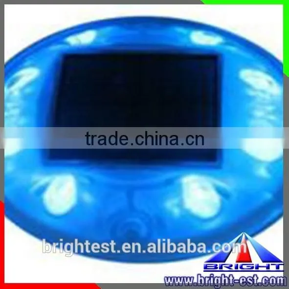 360 Degree 8 LEDs Solar Traffic Energy-saving Waterproof Plastic Round Solar Road Stud photo-6