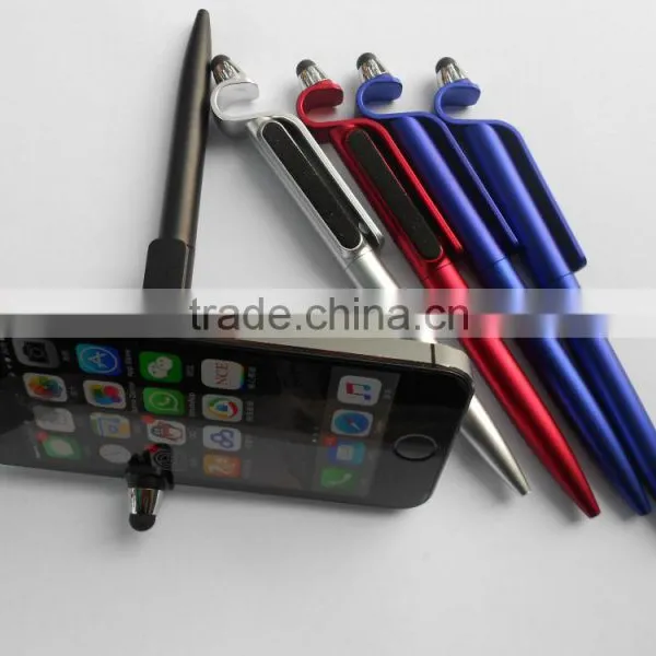 New Novelty Promotional Stylus Touch Pen With Phone Holder photo-3
