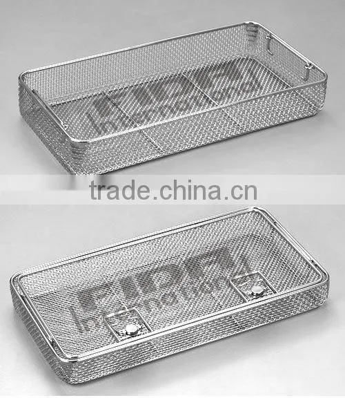 Wire Mesh Basket Holloware Kidney Tray Forceps Jar Surgical Instrument Dental Instrument Laparoscopic TC Instruments