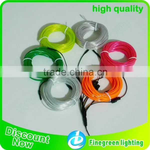 Electroluminescent Cables,2015 Finegreen Lighting Best Selling 2.3mm el Cables photo-2