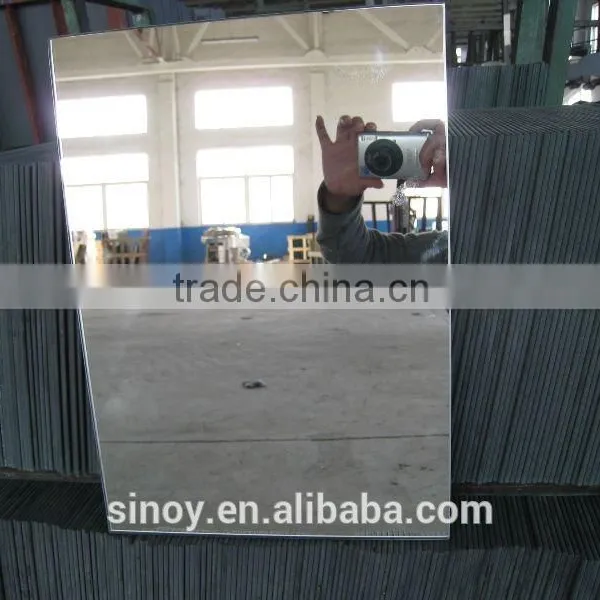 China factory supply mirror sheet aluminum mirror sheet