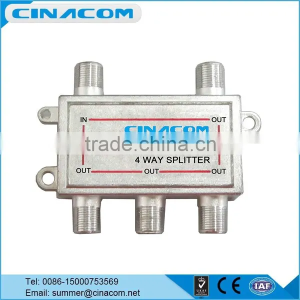 5-1000MHz 4-Way Splitter