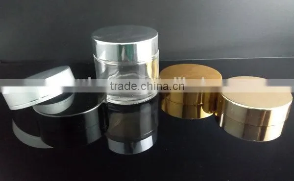 Clear 60g Cosmetic Glass Jar photo-3