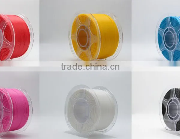 Black Plastic Spool 3D Printer Filaments PLA Filament 1.75mm Sale CES/RoHs Approved photo-2