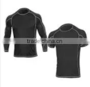 Customized Logo Blank Mma Rash Guard photo-2