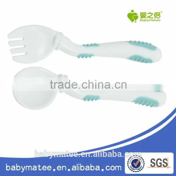 Babymatee HITproduct Plastic Fork Knife Spoon Fork Cup Plate Factory Price for Export Made in China photo-3