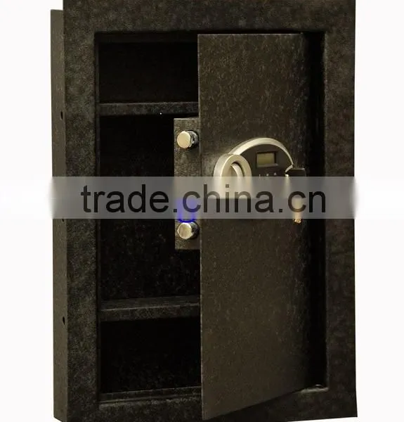 DIGITAL ELECTRONIC FLAT RECESSED WALL HIDDEN SAFE SECURITY BOX JEWELRY GUN CASH photo-2