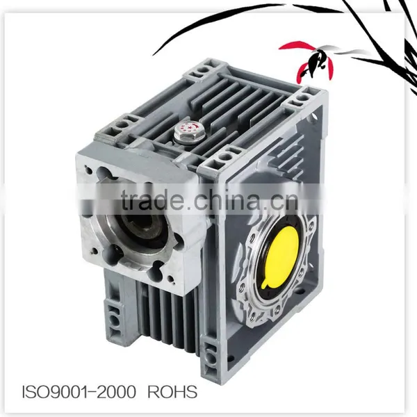 Aluminum Housing RV Series Double Stage NMRW025-150 Worm Speed Reducer Reduce Reductor Reduction Gearbox for Winch Sliding Door