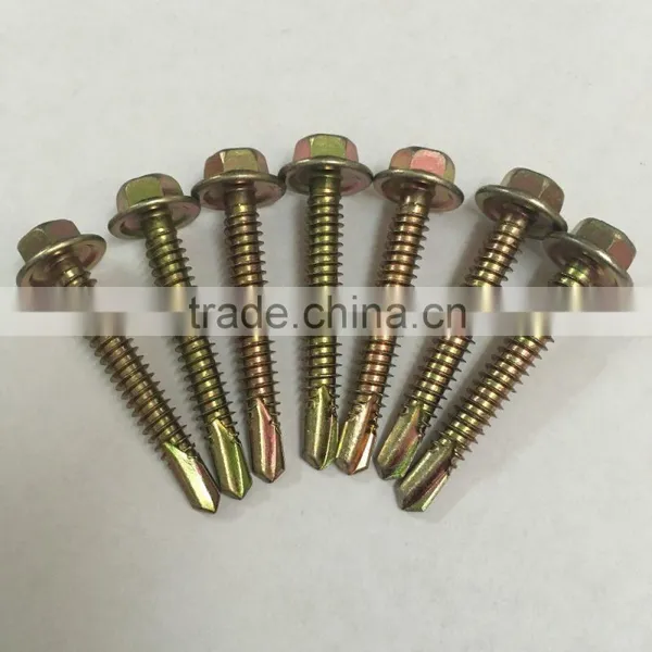 HEX HEAD SELF-DRILLING SCREWS