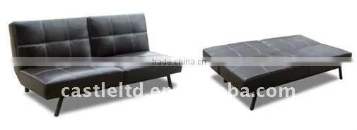 Wooden Modern Black Sofa Bed
