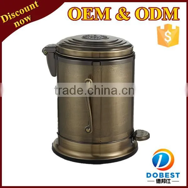 6L Metal Trash Can