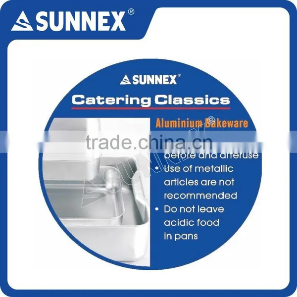 SUNNEX Hot Sale Standard 31.8x21.6x3.8cm Aluminium Bakewell Pan photo-6