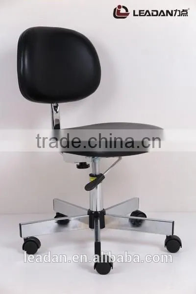 ESD PU Leather Chair Anti Static Chair Cleanroom Lab Chair photo-4