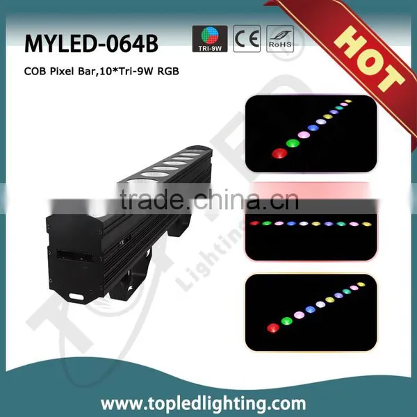 Indoor COB Pixel Bar LED Matrix Light 10* Tri-9W RGB Piece Control photo-2