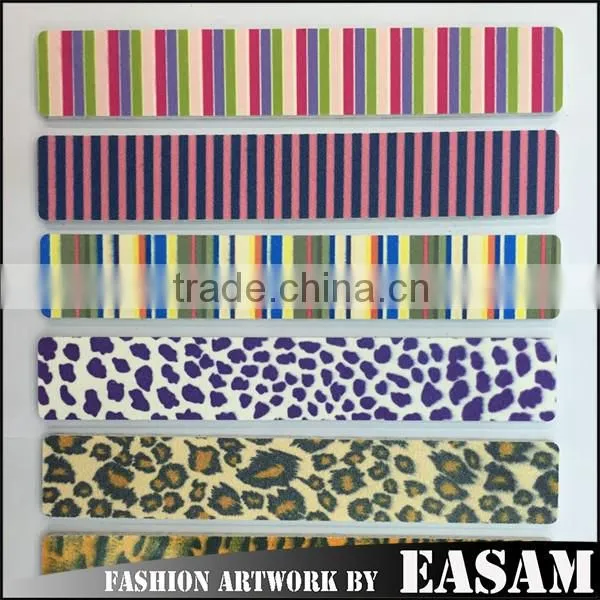 Manufacturers EVA Nail File Printing Emery Sandpaper Nail File