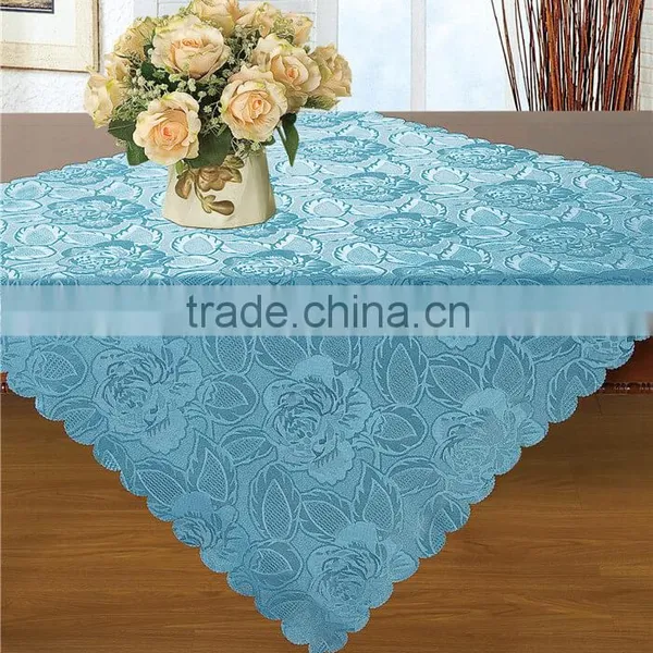 Table Cloth/leaves Jacquard Table Cloth/ Polyester Tablecolth photo-2