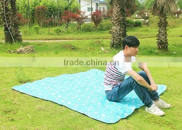 Outdoor Waterproof Beach Camping Picnic Moistureproof Aluminum Film Mat Blanket photo-2