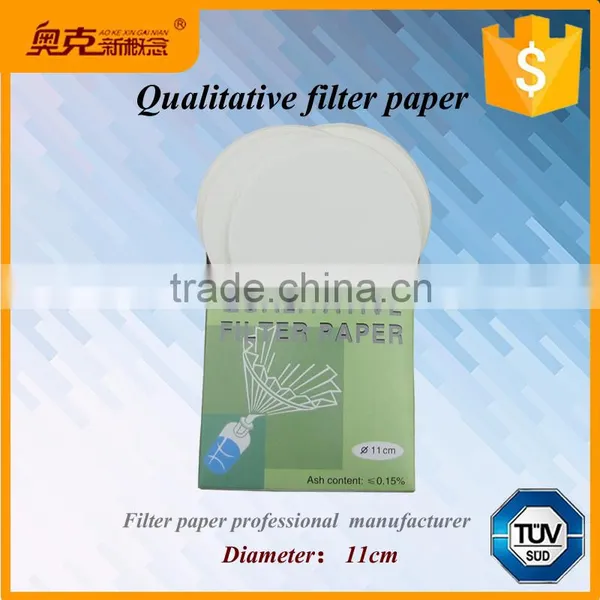 Gold Supplier 11cm Qualitative Filter Paper for Lab photo-4
