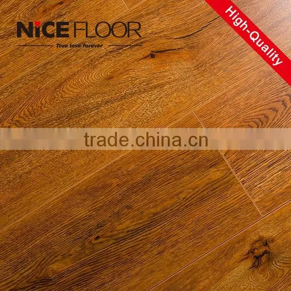 Waterproof Easy Clean HDF Embossed Laminate Flooring photo-3