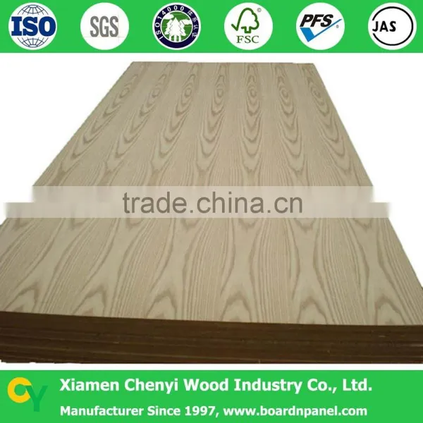 Natural Veneer Finished Faux Wood Paneling