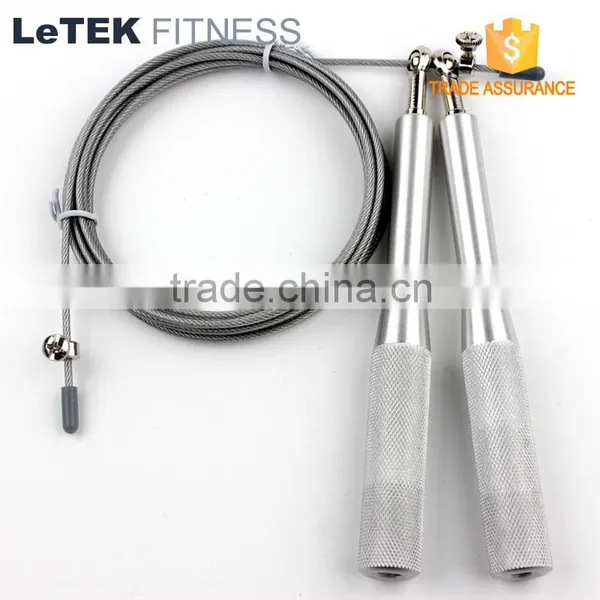 Alumunum Speed Jump Rope With Long Metal Bearing photo-6