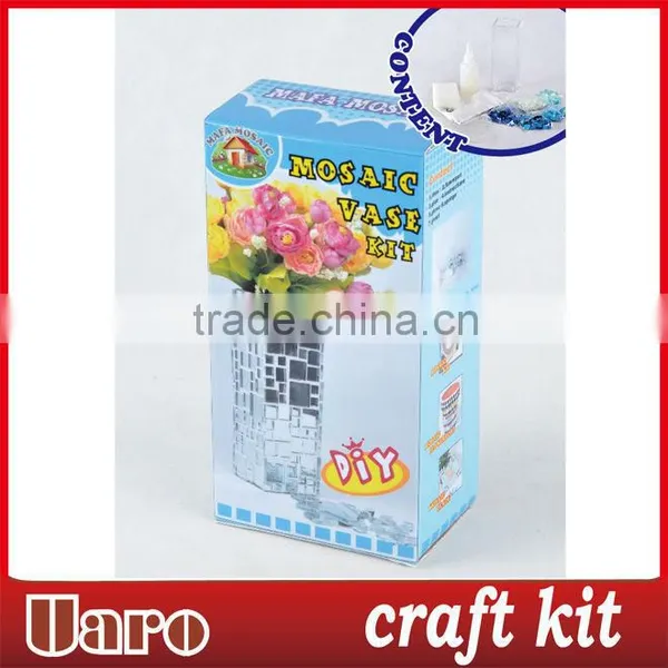 Wholesale DIY Mirror Glass Mosaic Vase photo-2