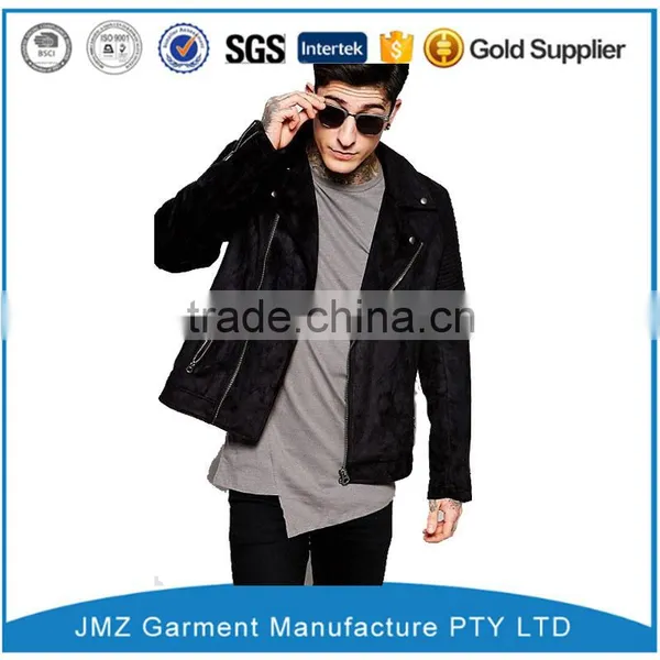 High Quality Customized t Shirt With Asymmetric Front in Grey photo-3