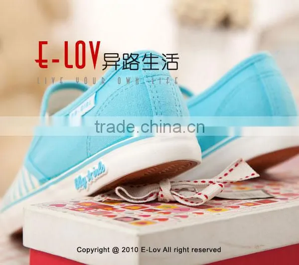 2015 Hot Sales High Quality China Woman Blue Shoes photo-6