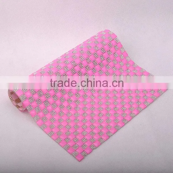 Opal Color Crystal Square Stone Setted Adhesive Sheets for DIY Use Lady Purse photo-2