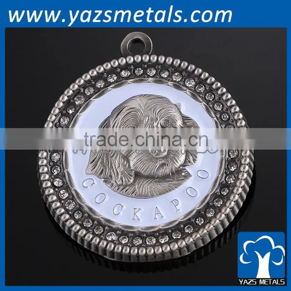 Custom Unique Cute Animal Dog Pet Decoration Metal Dog id Tag photo-5